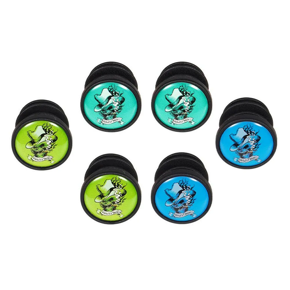 1 Pair Bike Handlebar End Plugs Plastic Mountain Road Bicycle Handlebar End Cap Multi-color Cycling Handlebar Accessories
