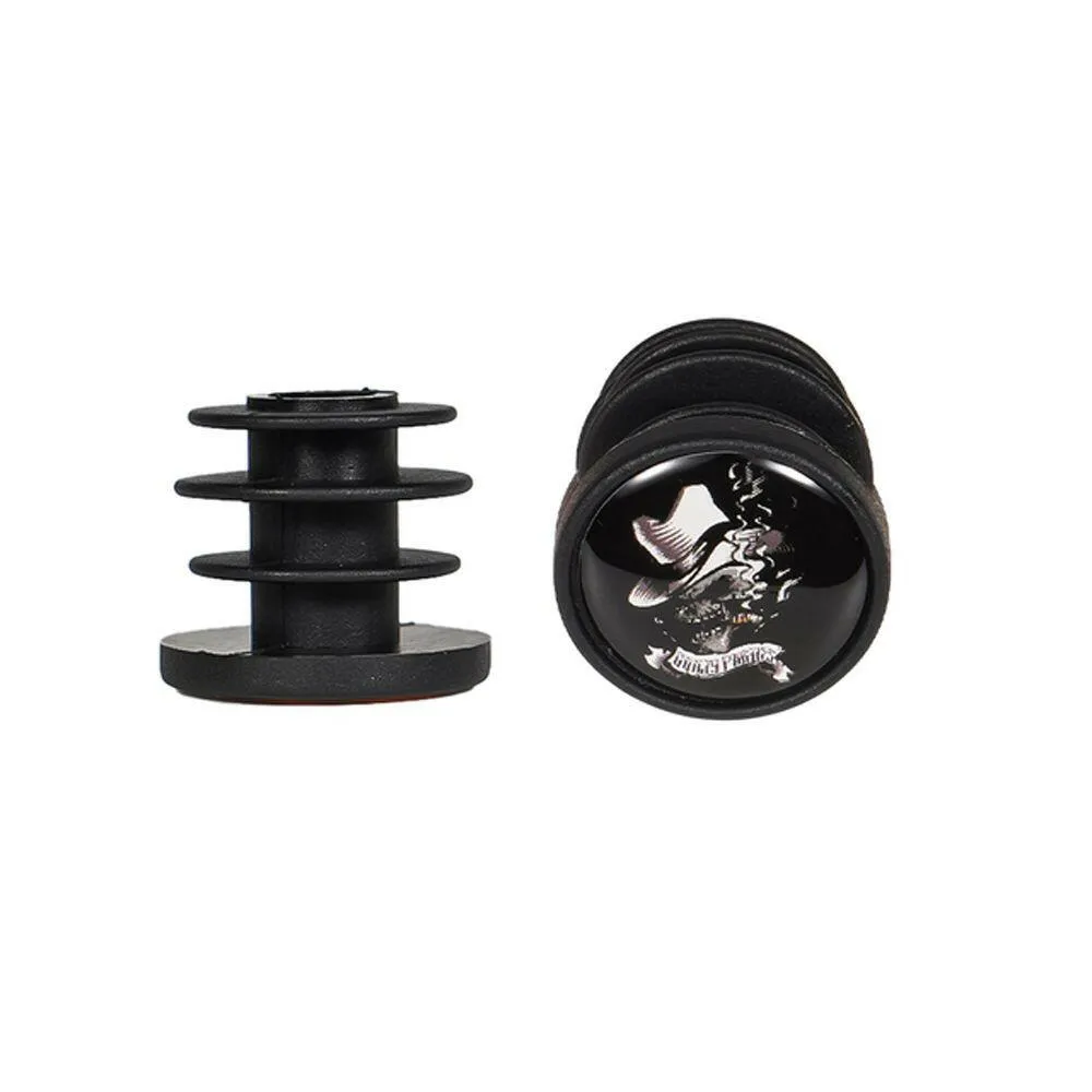 1 Pair Bike Handlebar End Plugs Plastic Mountain Road Bicycle Handlebar End Cap Multi-color Cycling Handlebar Accessories
