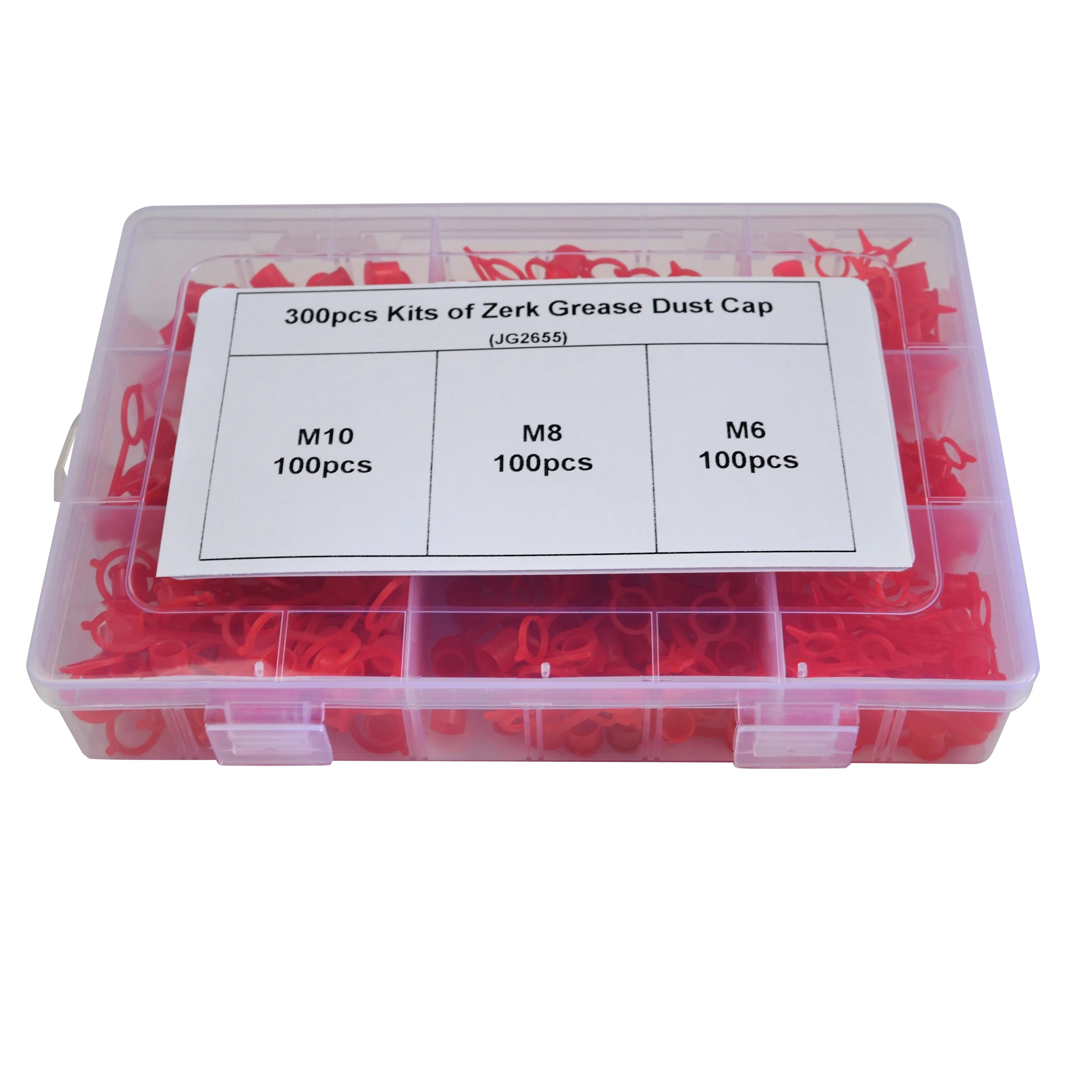 300 Piece Grease Nipple Cap Grab Kit
