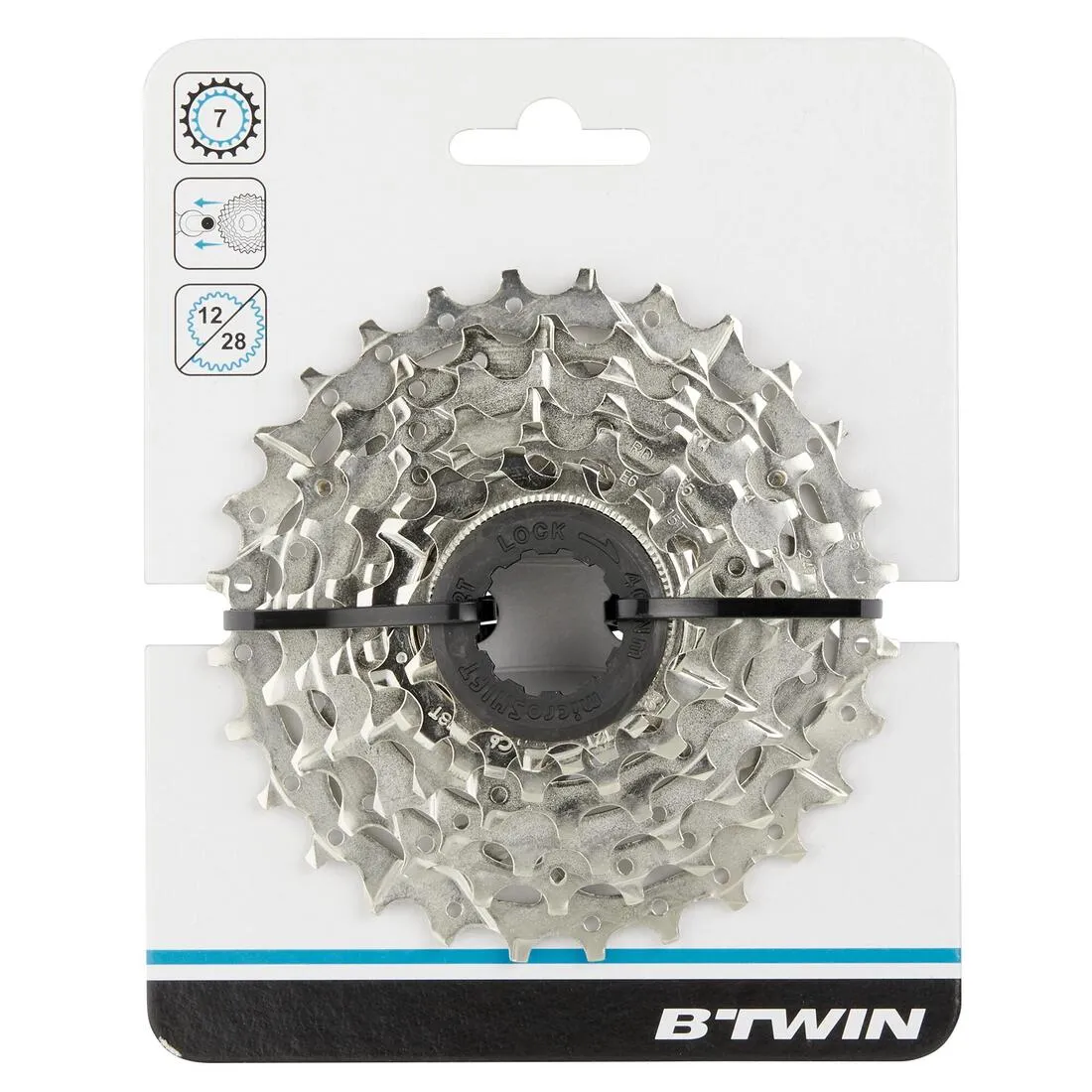 7 SPEED 12x28 CASSETTE