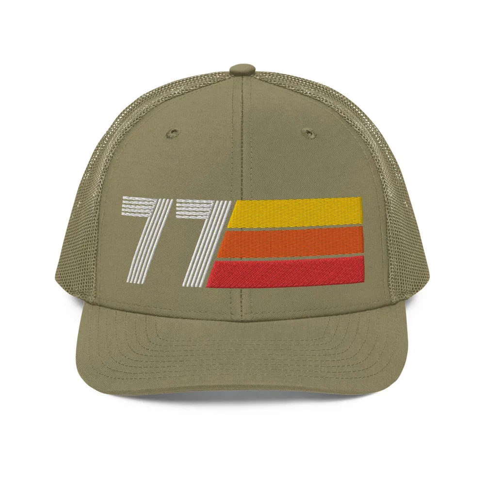 77 - 1977 Retro Richardson 112 Trucker Hat for Men Women