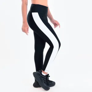 Allure Yoga Pants - Black/White