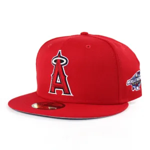 Anaheim Angels 2002 World Series New Era 59Fifty FItted Hat (Gray Under Brim)