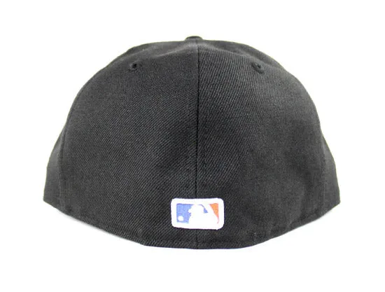 Big Apple New York Mets New Era 59Fifty Fitted Hats (Black Gray Under Brim)