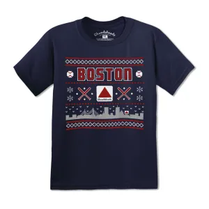 Boston Holiday Homerun Youth T-Shirt