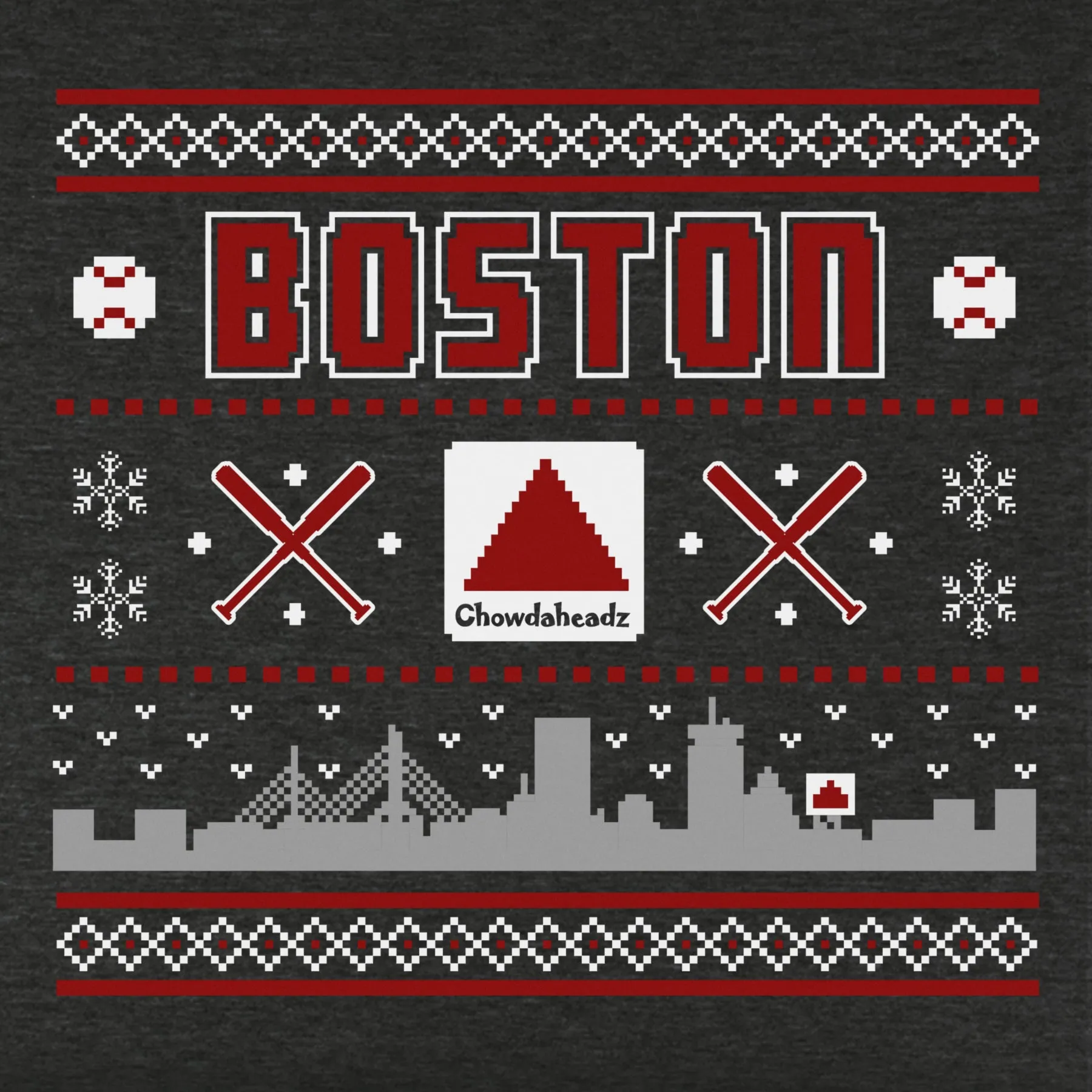 Boston Holiday Homerun Youth T-Shirt