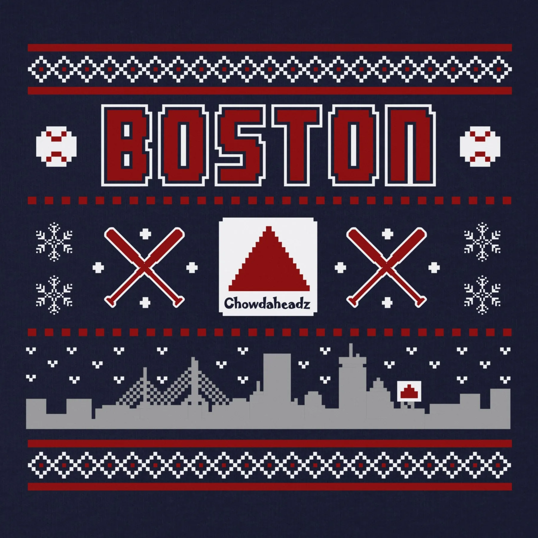 Boston Holiday Homerun Youth T-Shirt