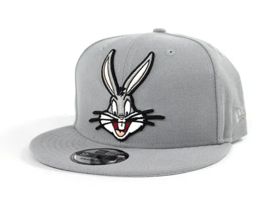 Bugs Bunny New Era 9Fifty Snapback Hat (Gray Gray Under Brim)