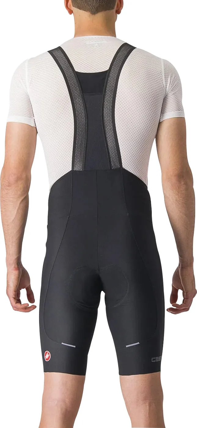 Castelli Espresso Mens Cycling Bib Shorts - Black