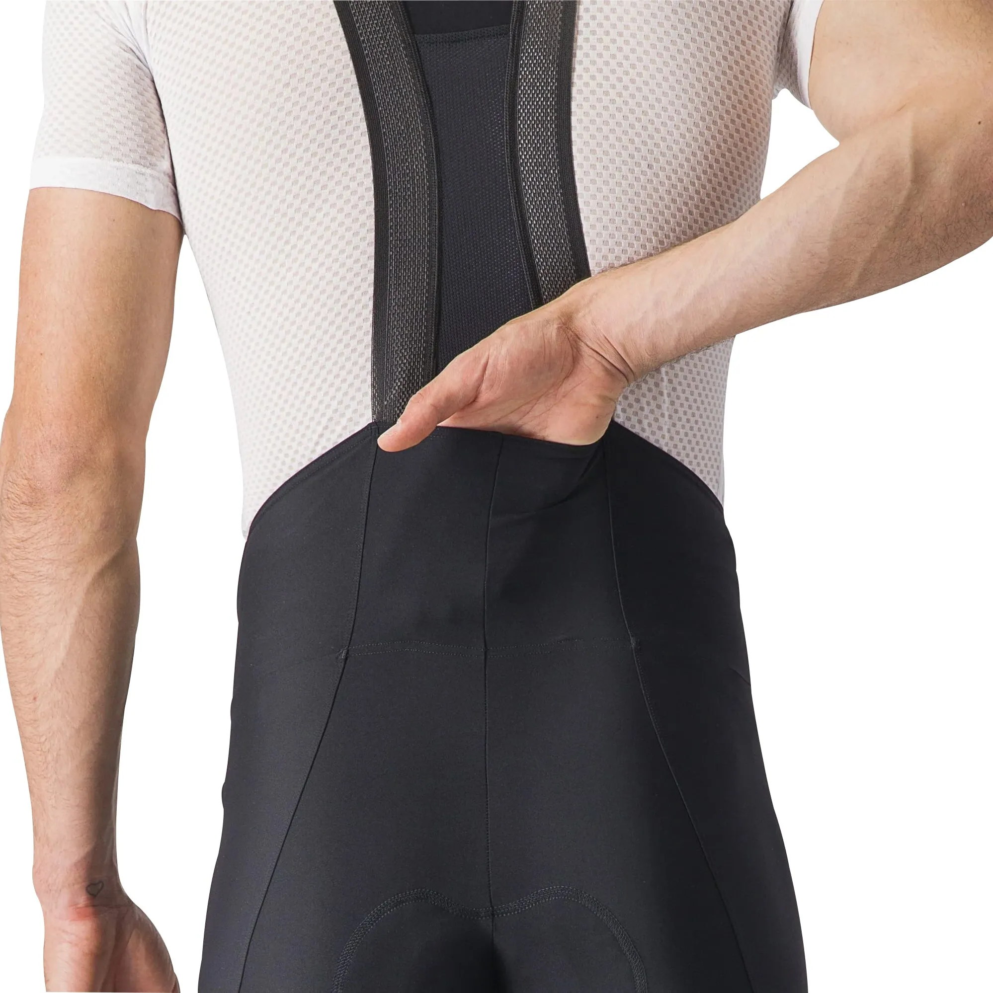 Castelli Espresso Mens Cycling Bib Shorts - Black