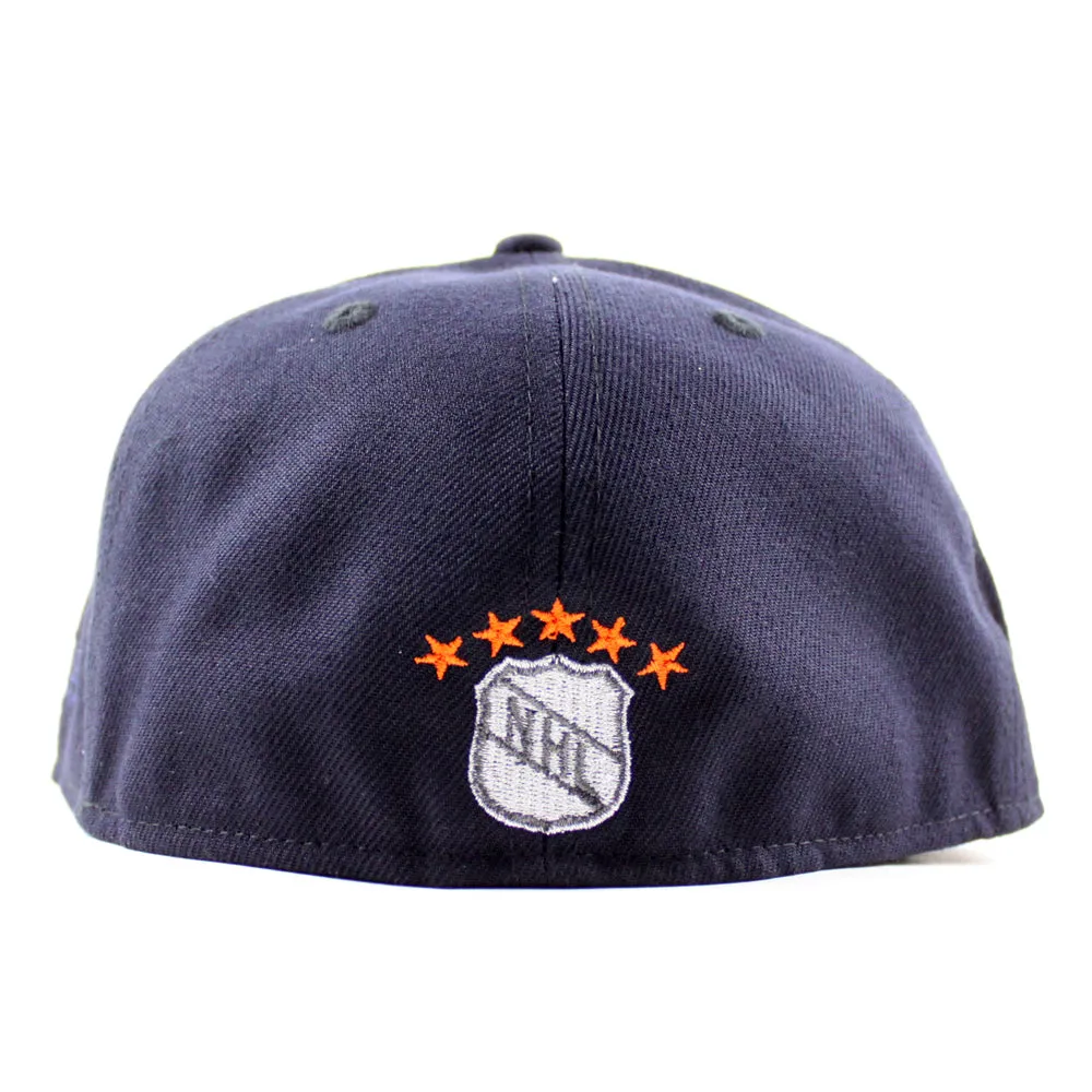 Chicago Blackhawks 1921 Stadium New Era 59Fifty Fitted Hat (Navy Green Under brim)