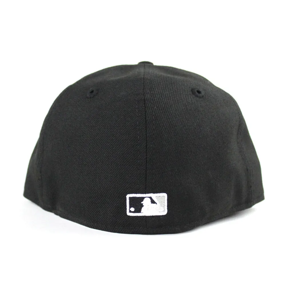 Chicago White Sox 1999-2006 New Era 59Fifty Fitted Hat (Retro Black Gray Under Brim)