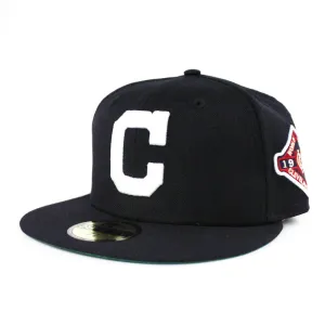Cleveland Indians 1920 World Series 59Fifty New Era Fitted Hat (Green Under Brim)