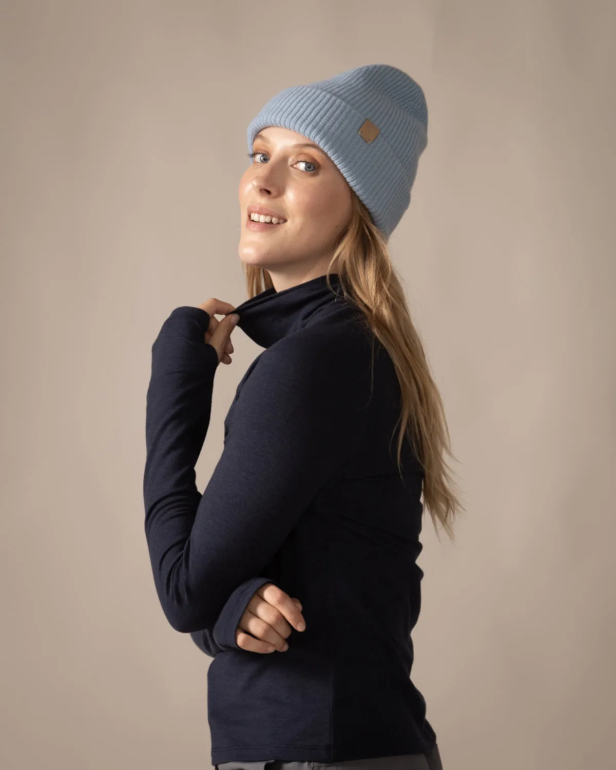 Cloud Beanie - Pastel Blue