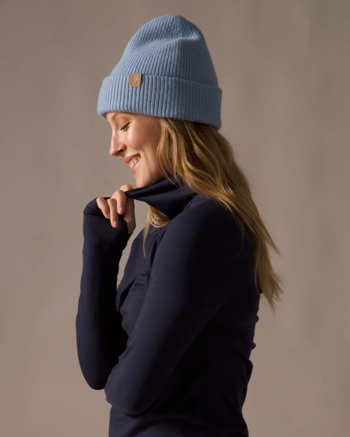 Cloud Beanie - Pastel Blue