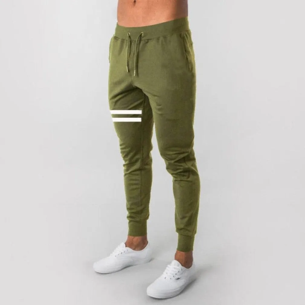 ContiNent 33 Fitness Muscle Gray Jogging Pants Solid Running Pants Men Sport Pencil Pants Men Cotton Soft Bodybuilding Joggers Gym Trousers