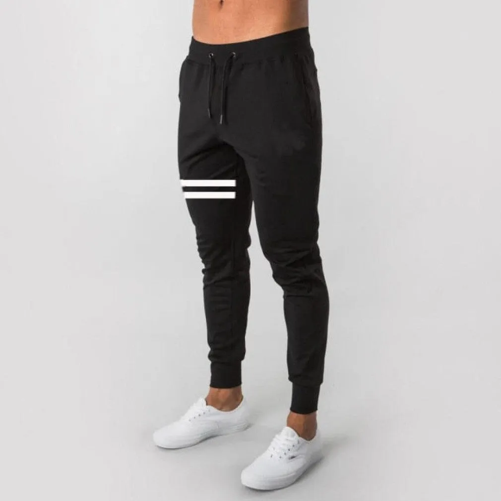 ContiNent 33 Fitness Muscle Gray Jogging Pants Solid Running Pants Men Sport Pencil Pants Men Cotton Soft Bodybuilding Joggers Gym Trousers