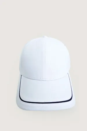 Contrast Trim Baseball Cap