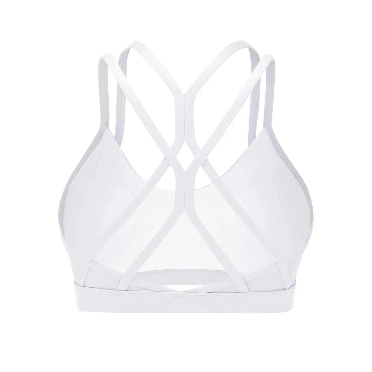 Cross Back Strapy Sports Bra