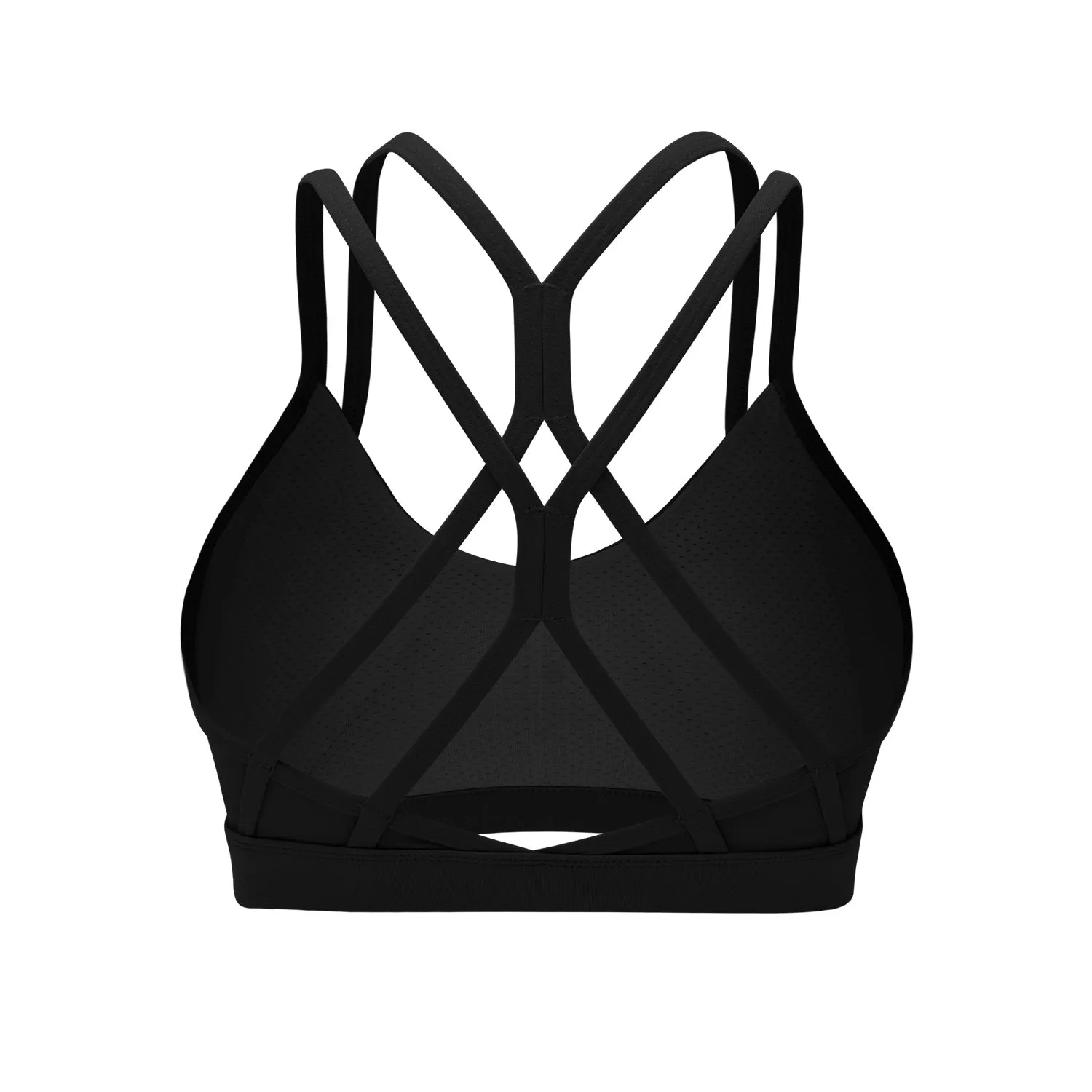 Cross Back Strapy Sports Bra