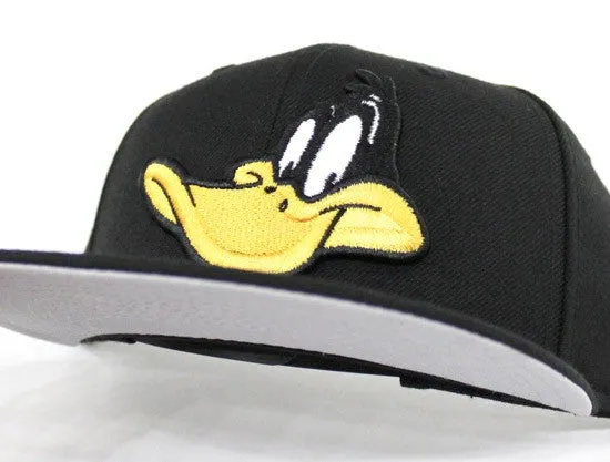 Daffy Duck New Era 9Fifty Snapback Hat (Black Gray Under Brim)