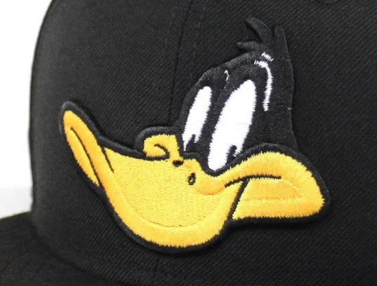 Daffy Duck New Era 9Fifty Snapback Hat (Black Gray Under Brim)