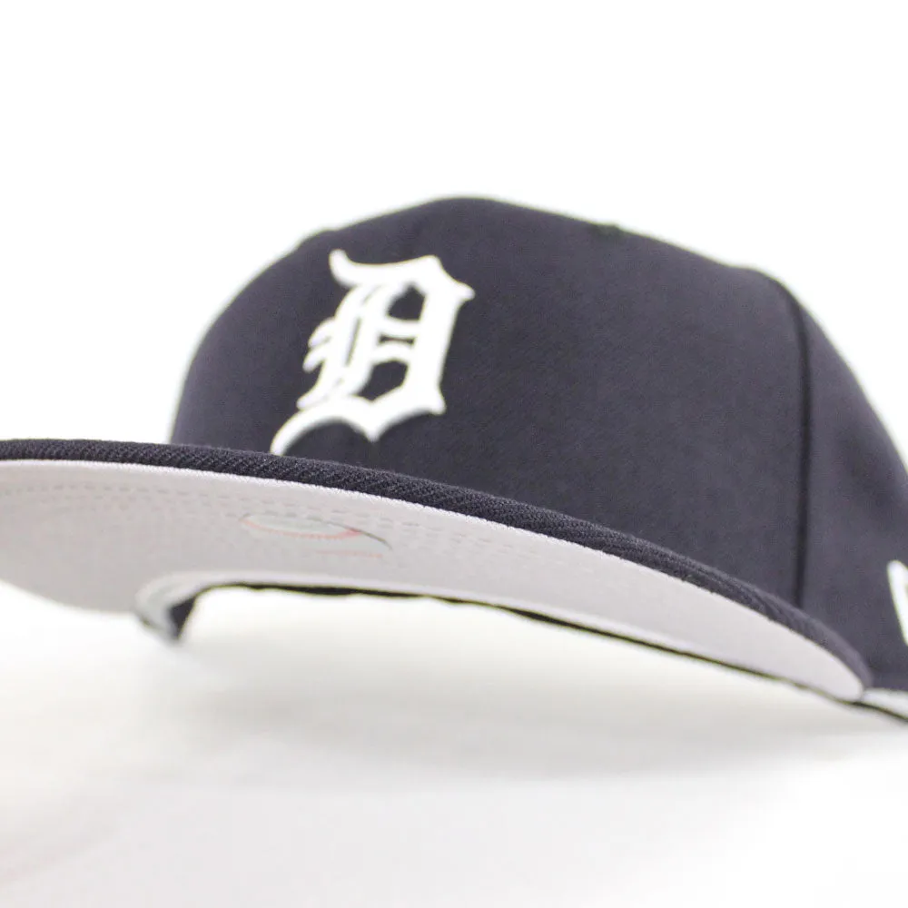 Detroit Tigers 1984 World Series New Era 59Fifty Fitted Hat Ver 2 (Navy Gray Under Brim)