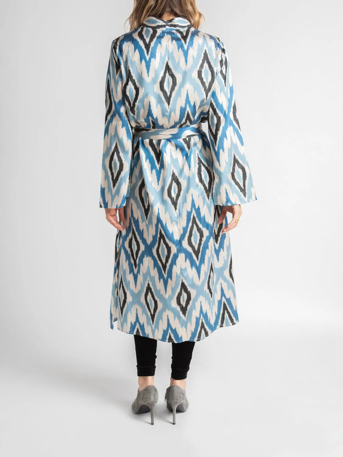 Fergana Silk Caftan Duster