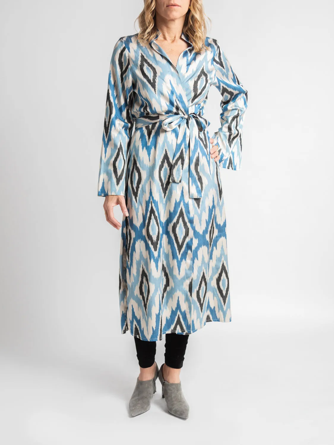 Fergana Silk Caftan Duster