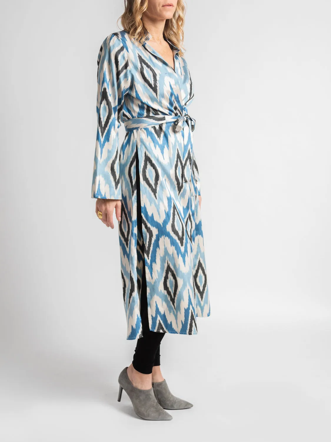 Fergana Silk Caftan Duster