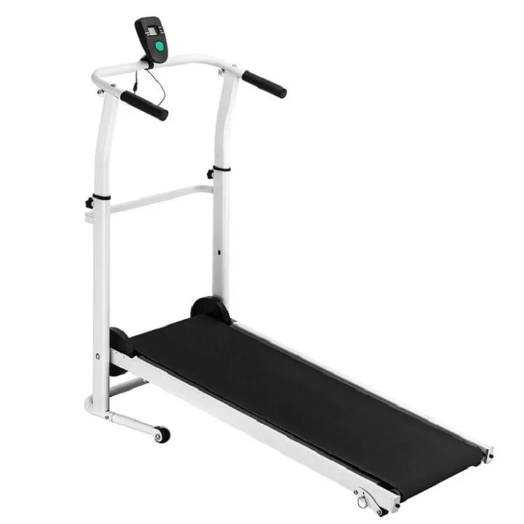 Folding Manual Treadmill for Home Cardio Workout Jogging Equipment