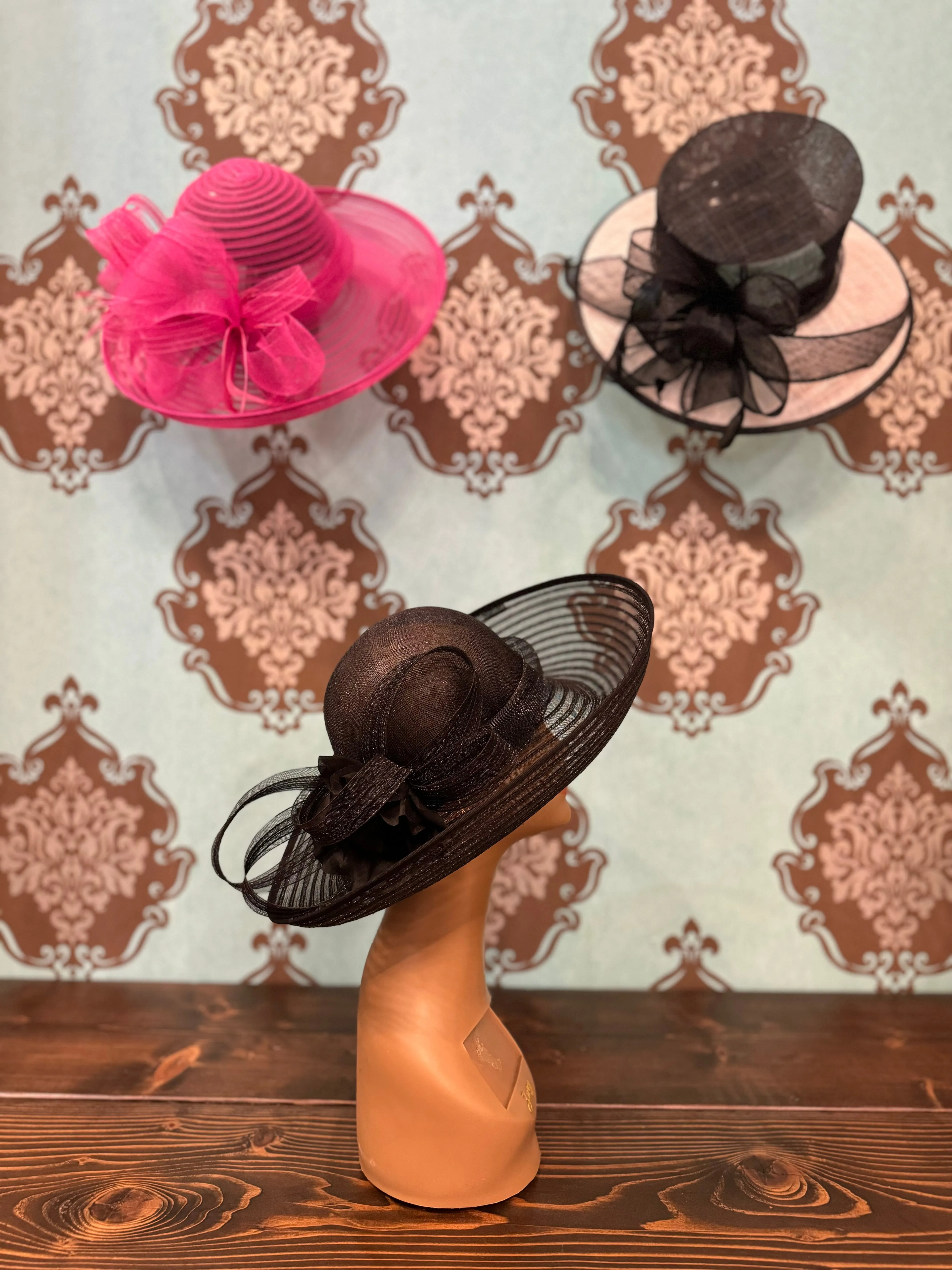 Giovannio  Gloria Dress Hat in Black