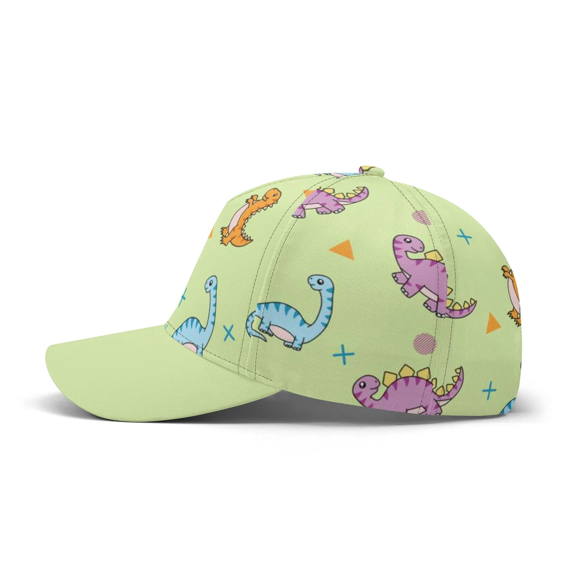 Green Dinos Baseball Cap