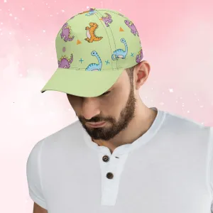 Green Dinos Baseball Cap