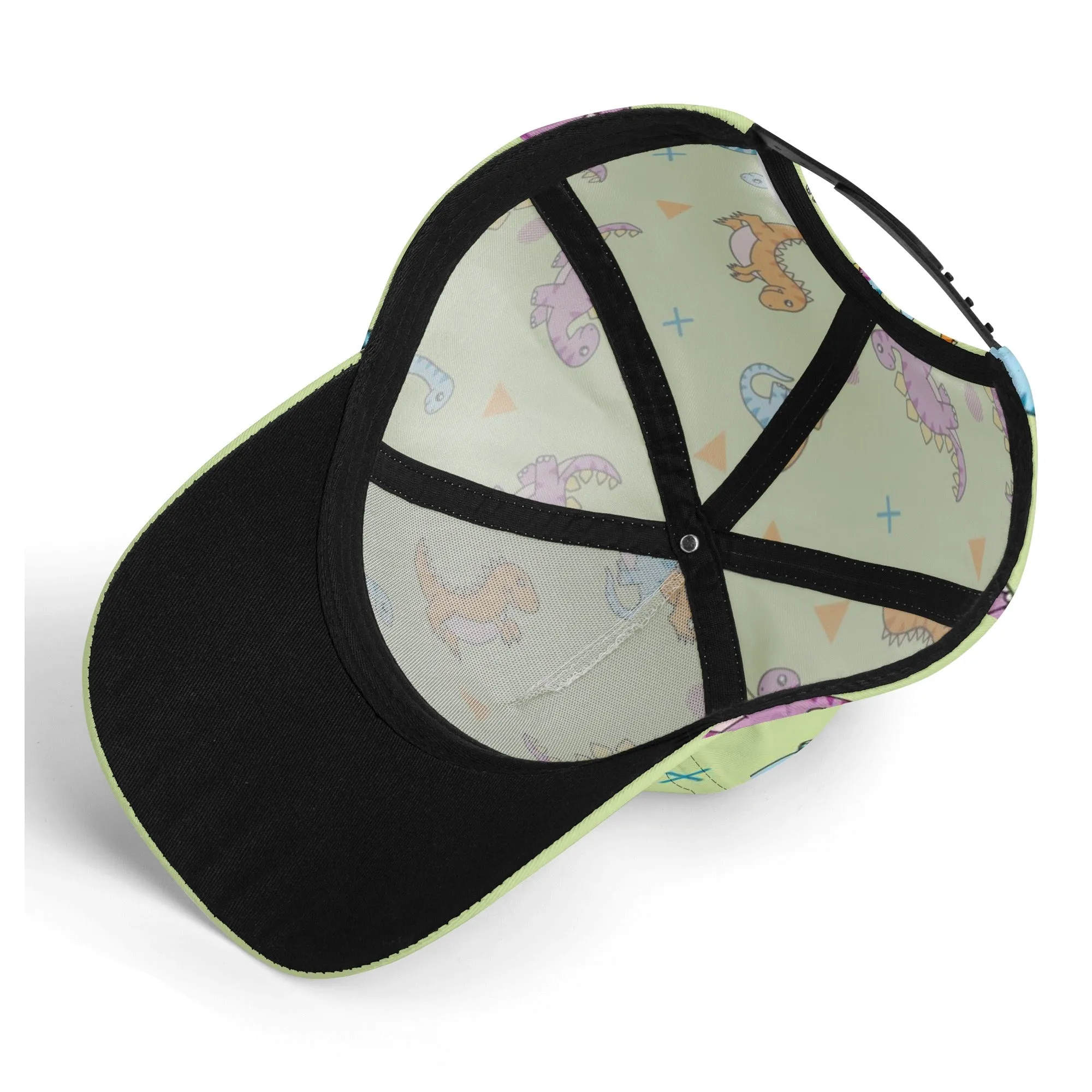 Green Dinos Baseball Cap