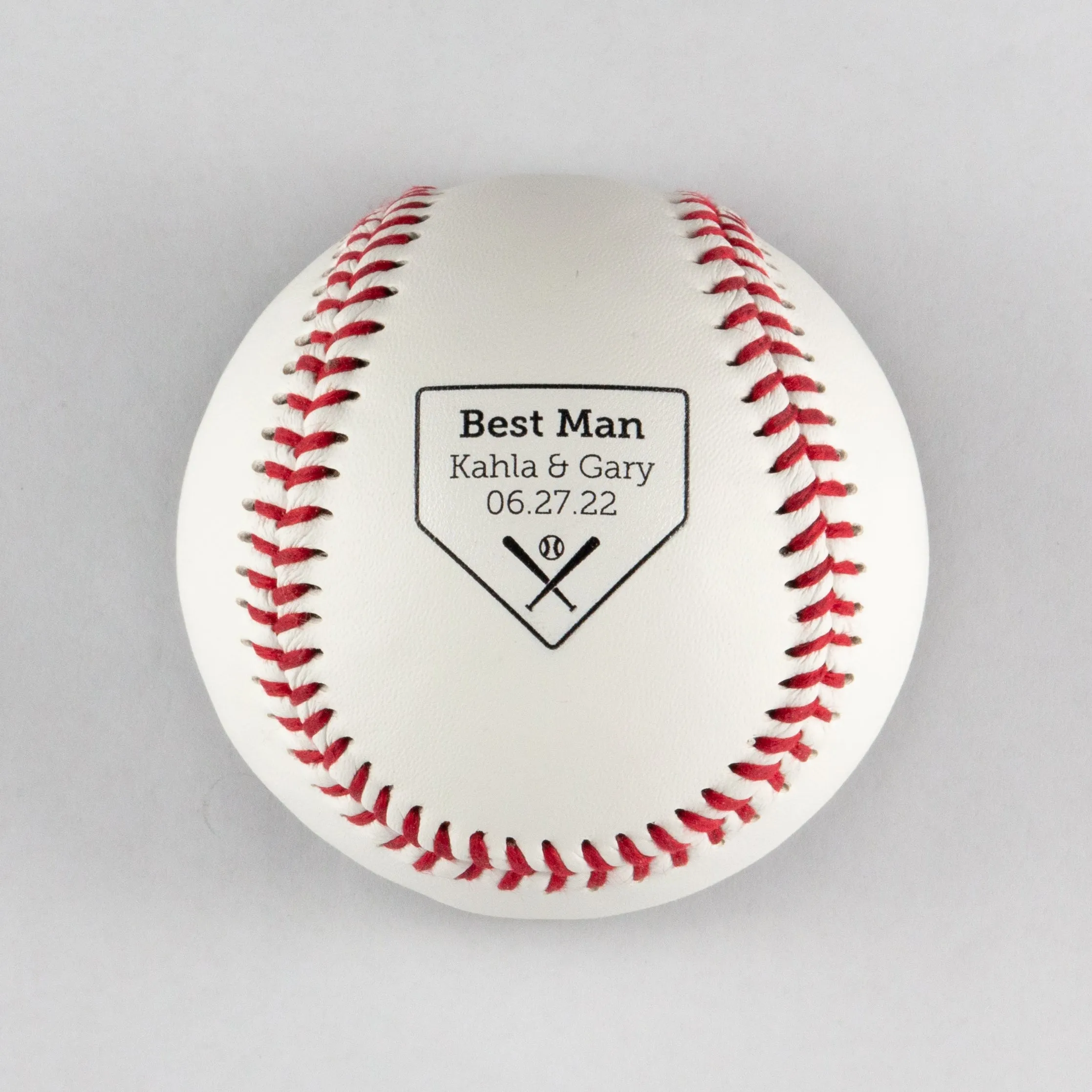 Home Plate Bridal Party Role & Couple Names, The Baseball Opener