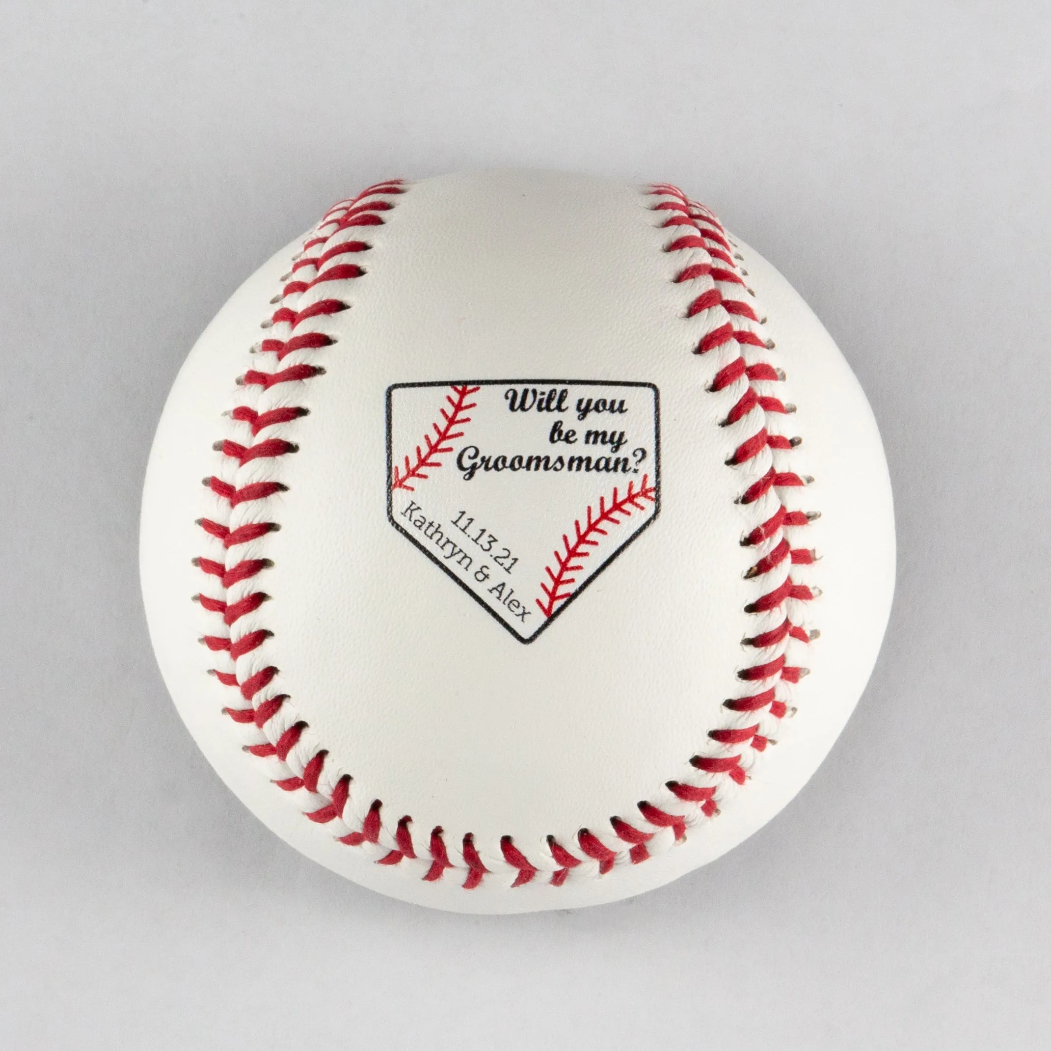 Home Plate Bridal Party Role & Couple Names, The Baseball Opener
