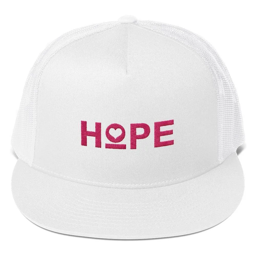 Hope Heart 5-Panel Snapback Trucker Hat