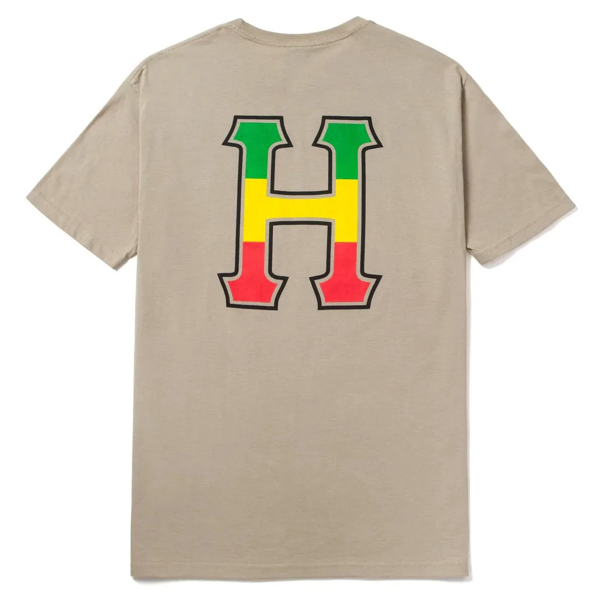 Huf Men Righteous H SS Tee Sand TS01729-SAN