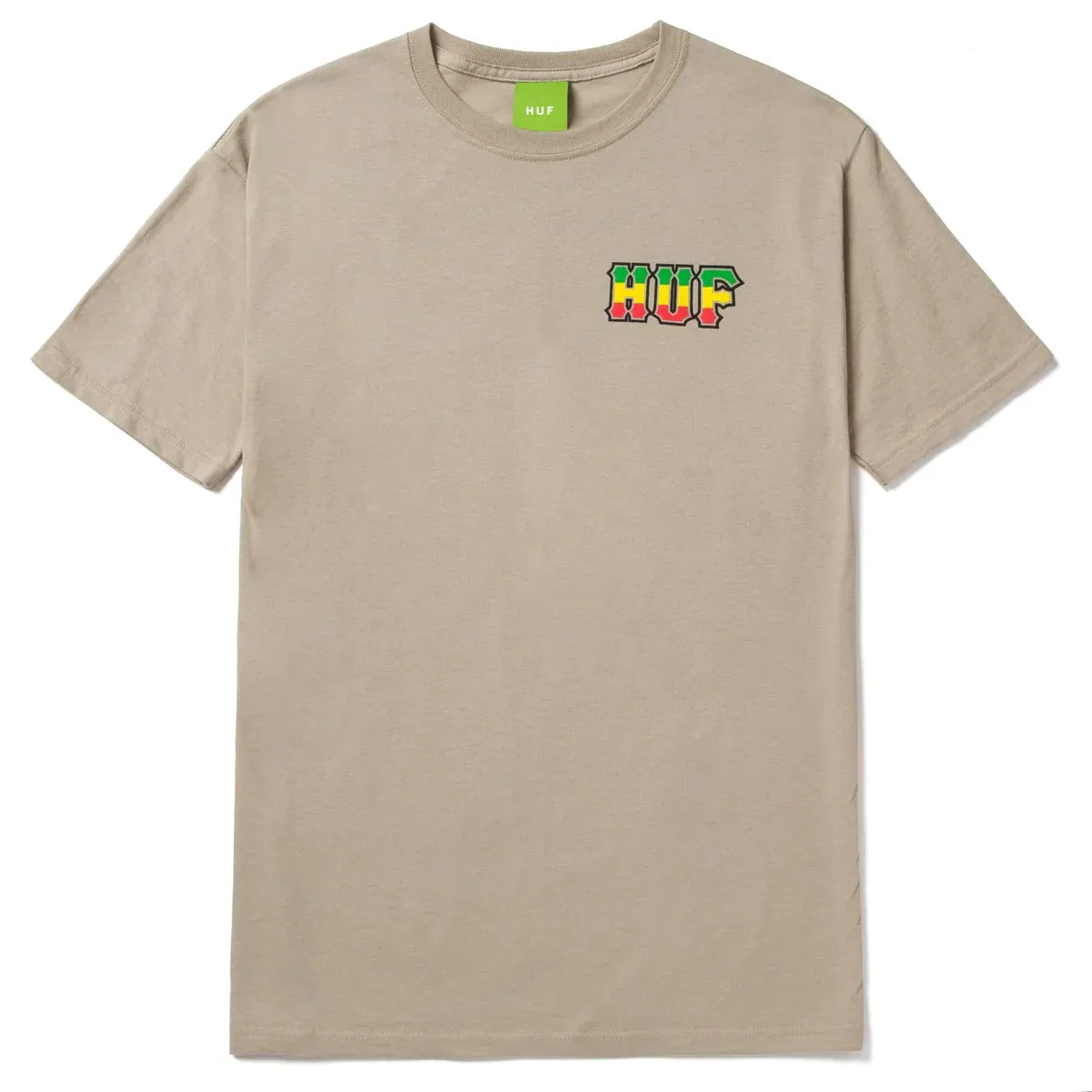 Huf Men Righteous H SS Tee Sand TS01729-SAN