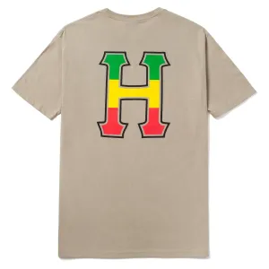 Huf Men Righteous H SS Tee Sand TS01729-SAN