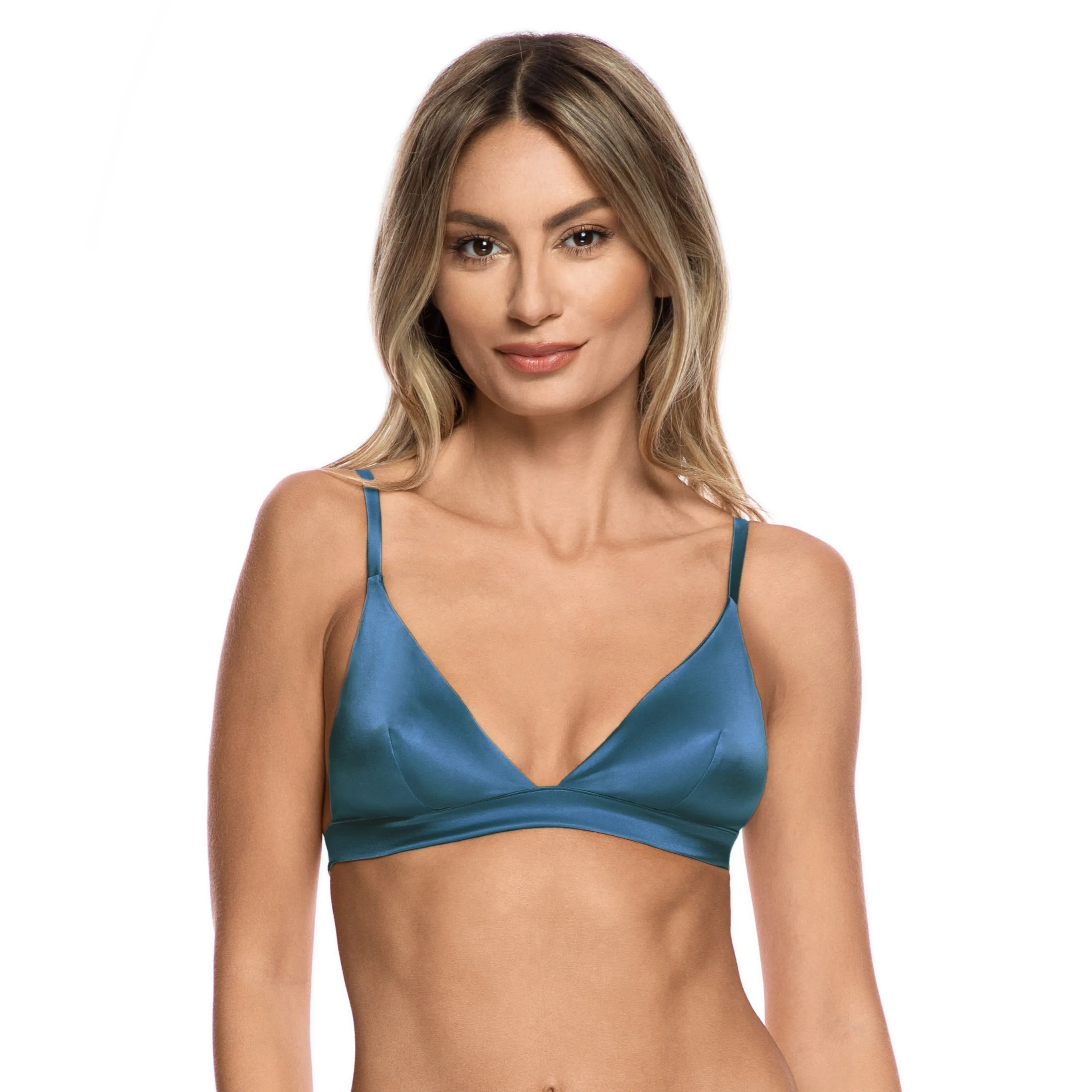 I.D.Sarrieri Lombard Street Luxury Silk Wireless Bra