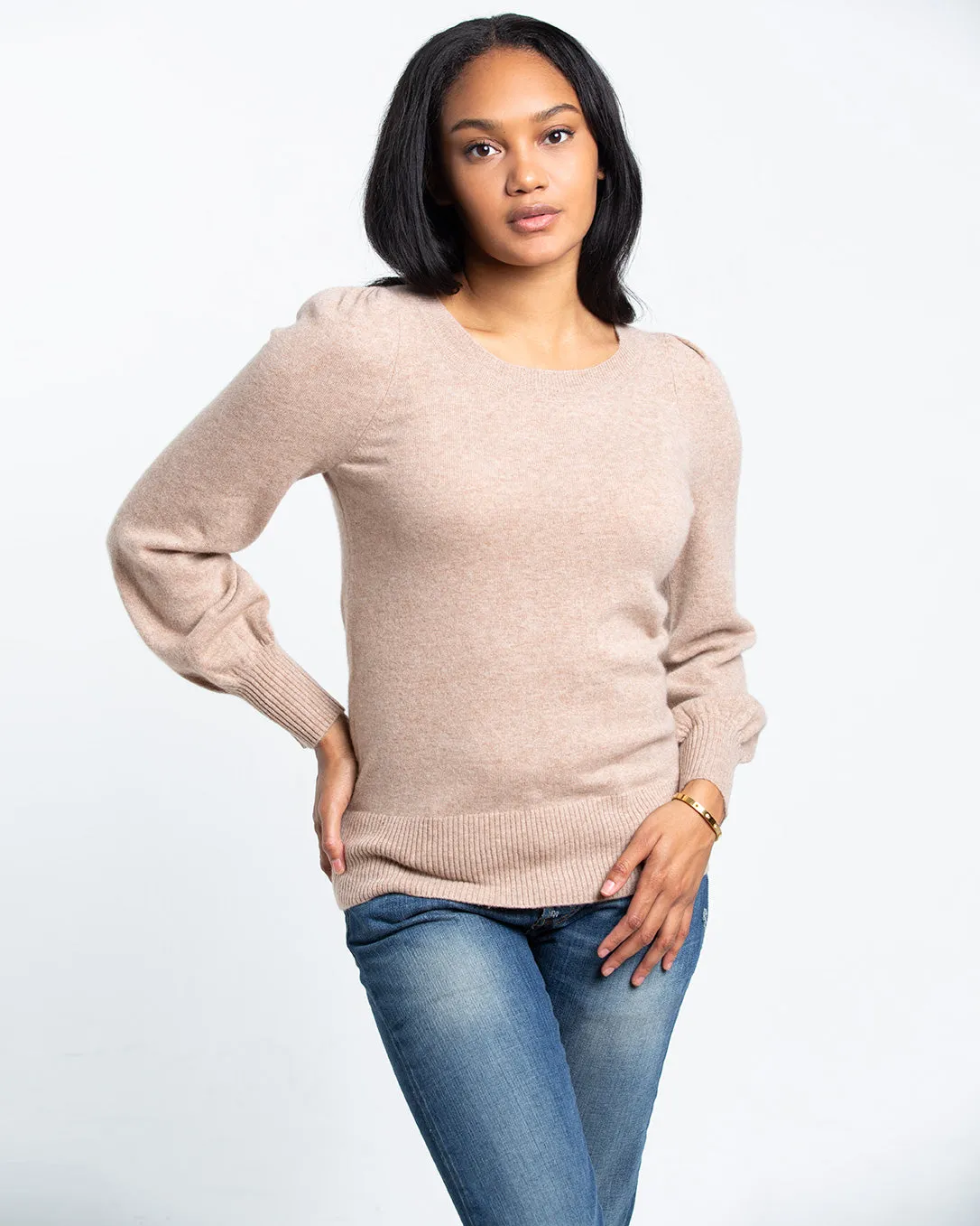 Kamala Cashmere Poet Sleeve