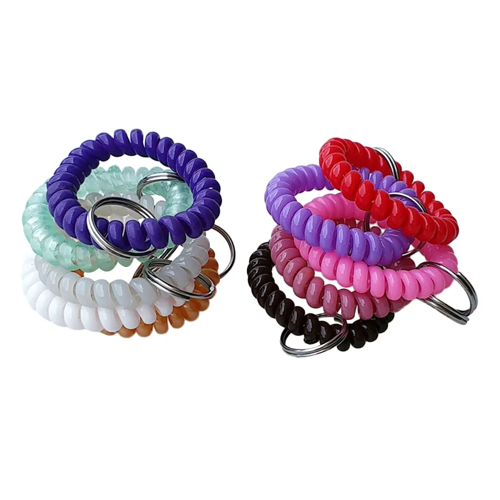Key Chain: Wrist Band (10 pieces/set)