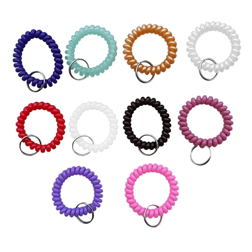 Key Chain: Wrist Band (10 pieces/set)
