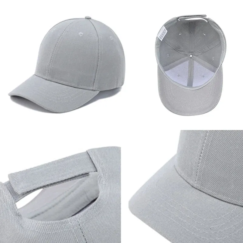 Kids Snapback Baseball Cap - Solid Color Sun Hat for Boys Girls Toddler, Adjustable Hip Hop Peaked Caps
