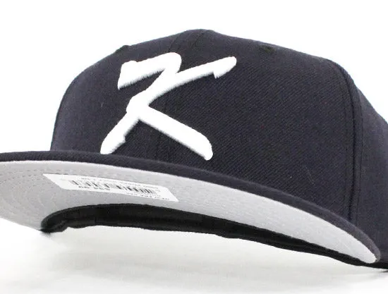 Korea New Era 59FIFTY Fitted Hat (Navy Gray Under Brim)