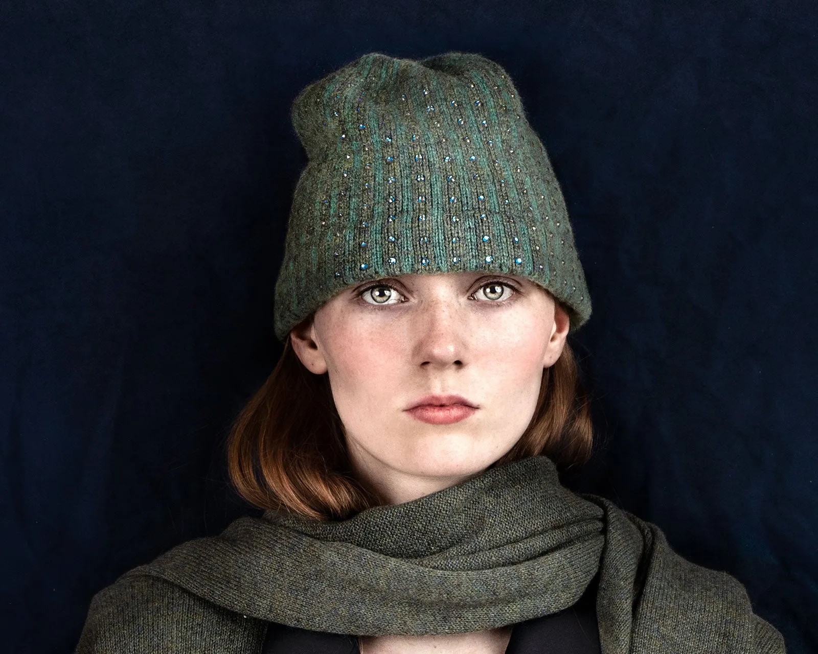 Large Crystal Deluxe Hat