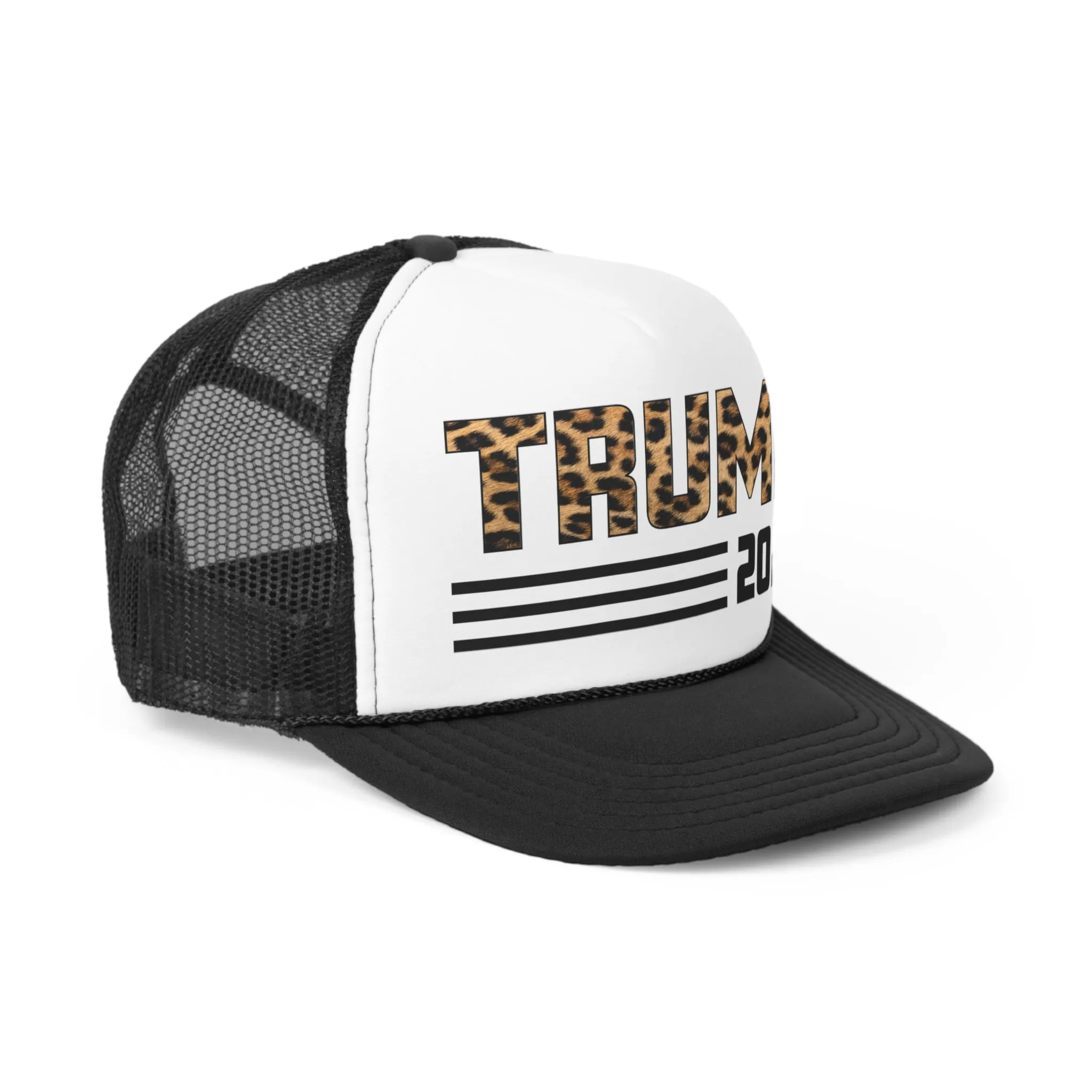 Leopard Trump 2024 Trucker Caps