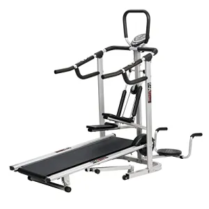 Life line Fitness Manual Treadmill with Twister, Push-up Stand, Stepper for Cardio Weight Loss Exercise in Home Gym (with Stepper, Twister & Pushup Bar (Without Installation))